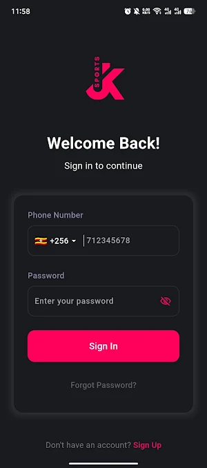 JK Sports Screenshot 3