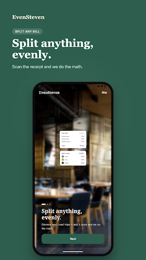 EvenSteven Screenshot 1
