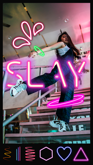 3D Neon Effect - Neon Photo Editor Screenshot 3