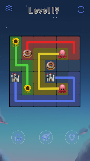 Connect Emoji Puzzle Screenshot 1