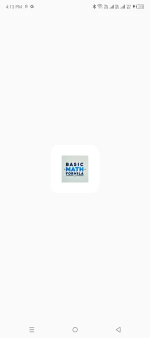 Basic Math Formula Screenshot 0