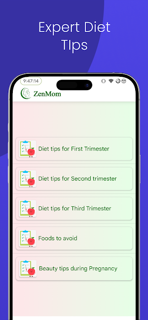 ZenMom - Pregnancy Wellness Screenshot 3