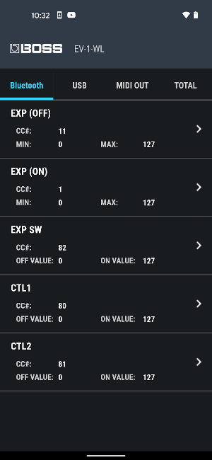 EV-1-WL Editor Screenshot 1