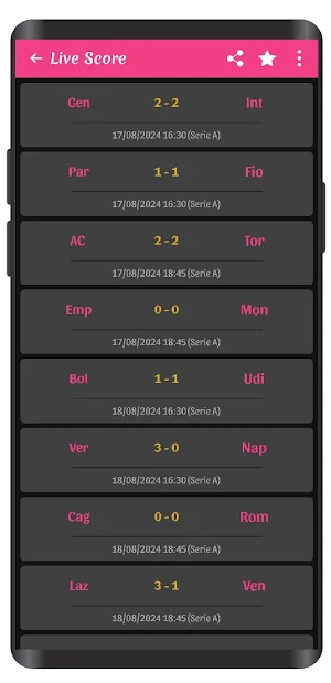 Football Live TV HD Streaming Screenshot 1