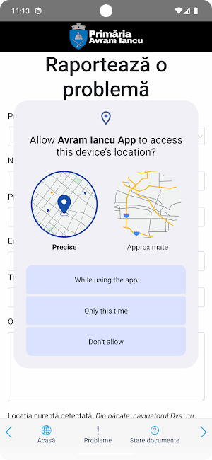 Avram Iancu App Screenshot 2