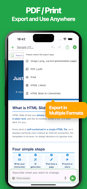 HTML Slide AI Screenshot 3