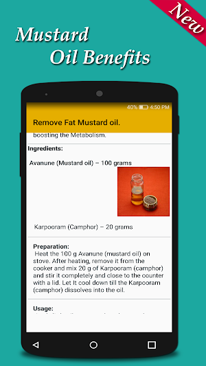 Fantastic Benefits Of Mustard Oil Screenshot 1