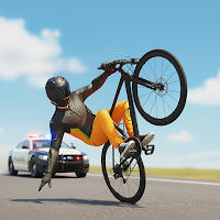 Bicycle Adventure Game: Go Up
