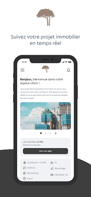 Les Pins Promoteur Immobilier Screenshot 0