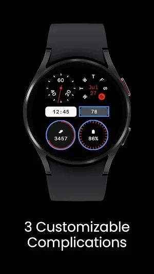 Dashboard Watch Face Screenshot 2