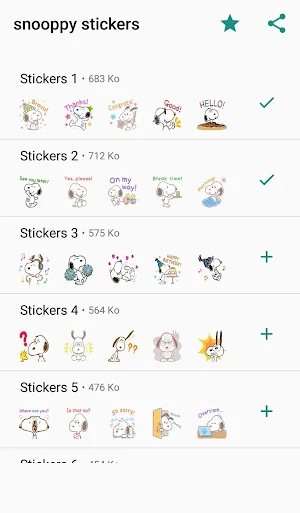 Stickers For Snooppy WAStickerApps Screenshot 1