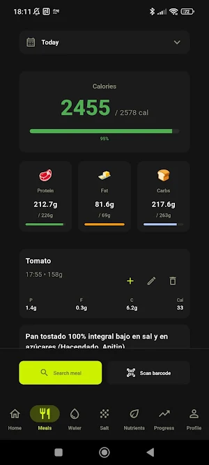 Nutrak Screenshot 1