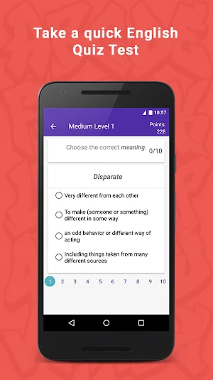 Word of the day - Quiz Games Screenshot 2