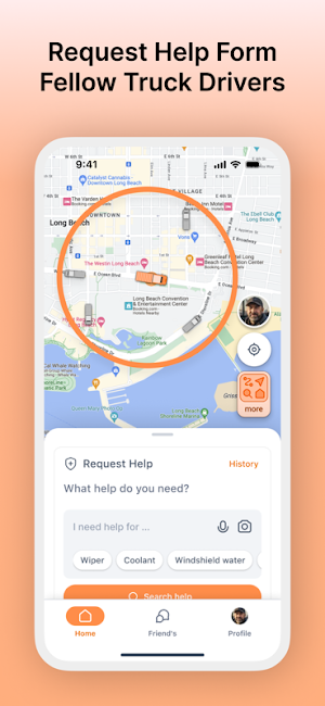 TruckerLink: Navigate, Connect Screenshot 0