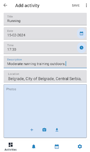 PlanAct Screenshot 0
