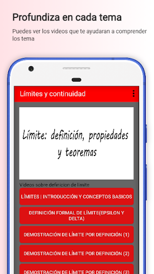 Asistente de Calculo Diferencial Screenshot 2