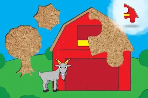 Farm Games Animal Puzzles Free for Kids Toddlers Screenshot 2
