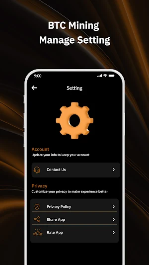 BTC Mining- Bitcoin Cloud Mine Screenshot 3