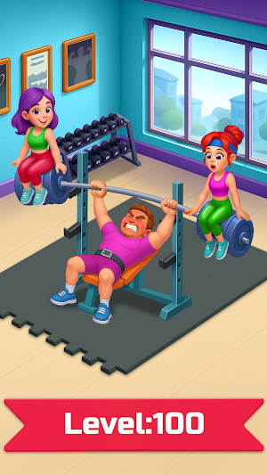 Happy Fitness: Gym Game Screenshot 2