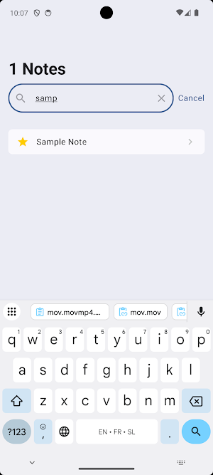Skip Notes Screenshot 2
