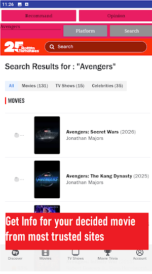 What to Watch Screenshot 2
