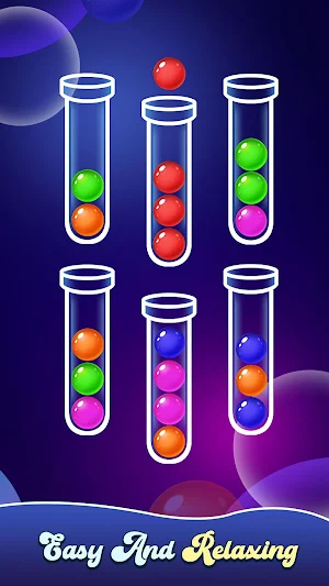 Color Sort: Candy Ball Puzzle Screenshot 1