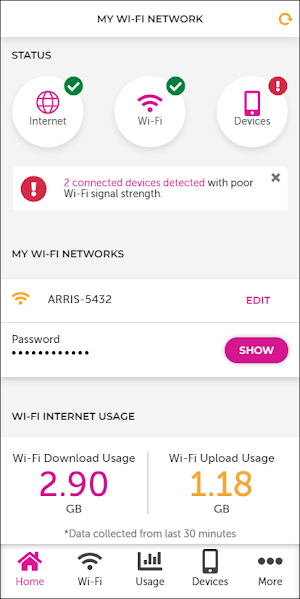 SaskTel Optimum In-home Wi-Fi Screenshot 0