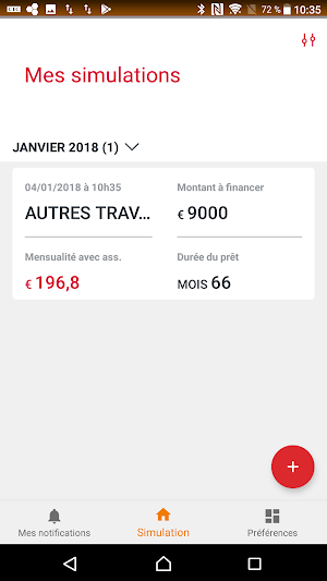 Simulateur Projexio Screenshot 0