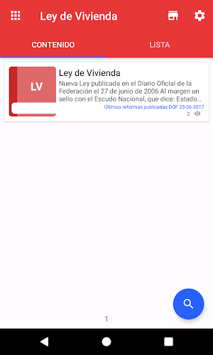 Ley de Vivienda Screenshot 1