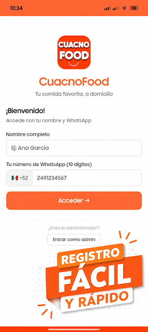 Cuacnofood Screenshot 0
