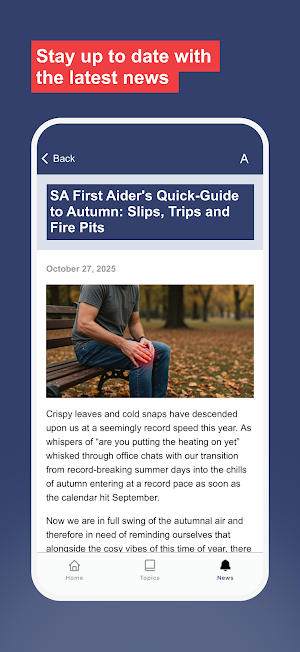 St Andrew's First Aid Now Screenshot 3