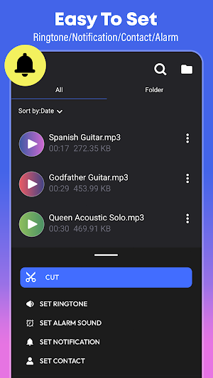 MP3 Cutter: Ringtones Maker Screenshot 1