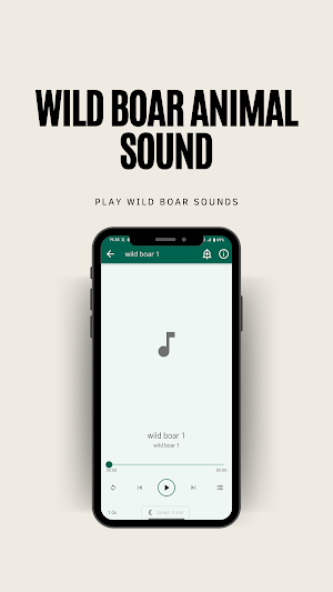 wild boar animal sound Screenshot 2
