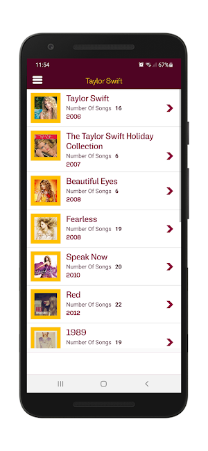 Taylor Swift Lyrics Wallpapers Screenshot 1