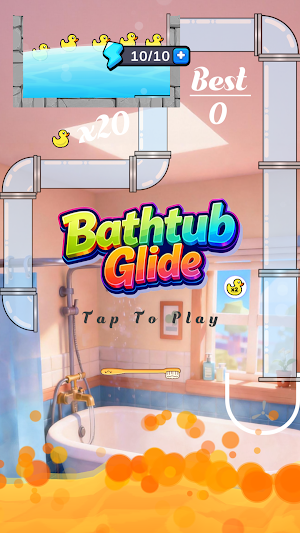 Bathtub Glide Screenshot 0
