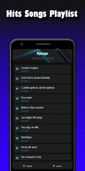 Musica de Dyango Screenshot 2