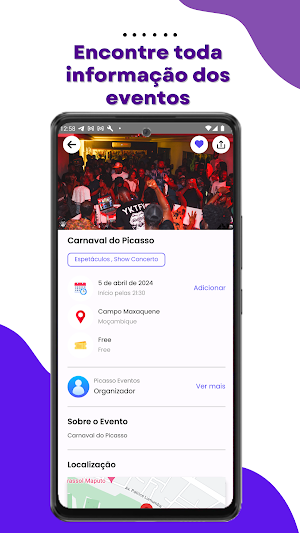 Onde MZ: Eventos em Moçambique Screenshot 2