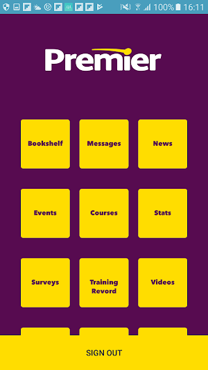 Premier Training Screenshot 1