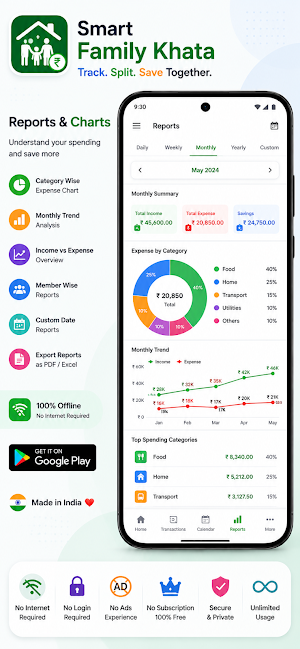 Smart Family Khata Tracker Screenshot 3