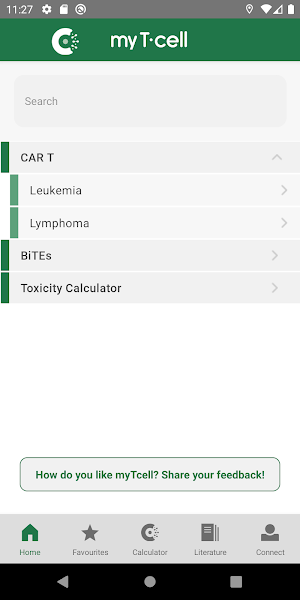 myTcell Screenshot 0