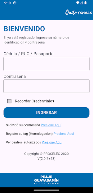 Peaje Guayasamín V2 Screenshot 1