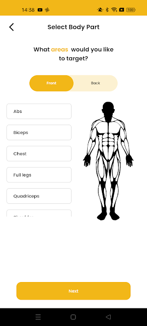Parijat Gym Screenshot 2
