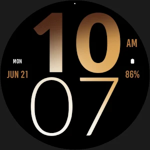 Choco Large Watch Face Screenshot 3
