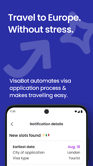 VisaBot Screenshot 0