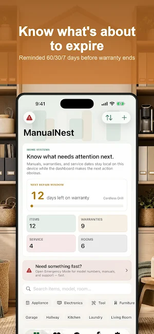 ManualNest: Warranty Vault Screenshot 0