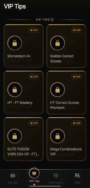 Quantum Football Tips Screenshot 1