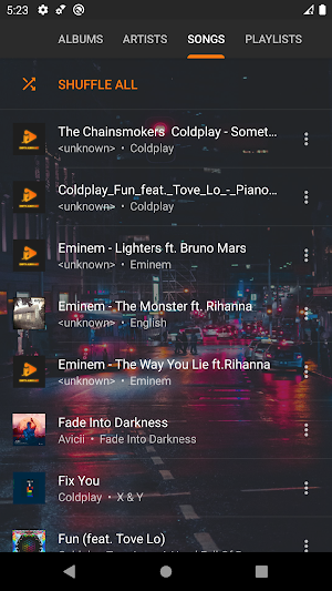 Music Player Screenshot 3