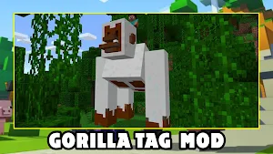 Gorilla Tag Mod for MInecraft Screenshot 2