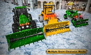 Snow Blower Truck Simulator: Ski Resort ATV Rider Screenshot 1