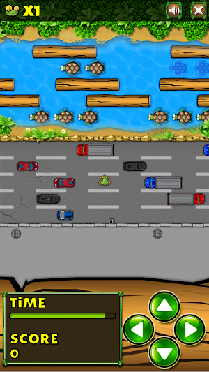 Jumpy Frog - Road Cross Screenshot 1